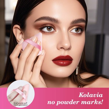14PCS Makeup Sponge Set, Beauty Blender Sponge for Foundation Blending with 3PCS Mini Makeup Sponges & 4PCS Triangle Powder Puff, Soft Make Up Sponges for Face Cosmetic Applicator for Powder Liquid